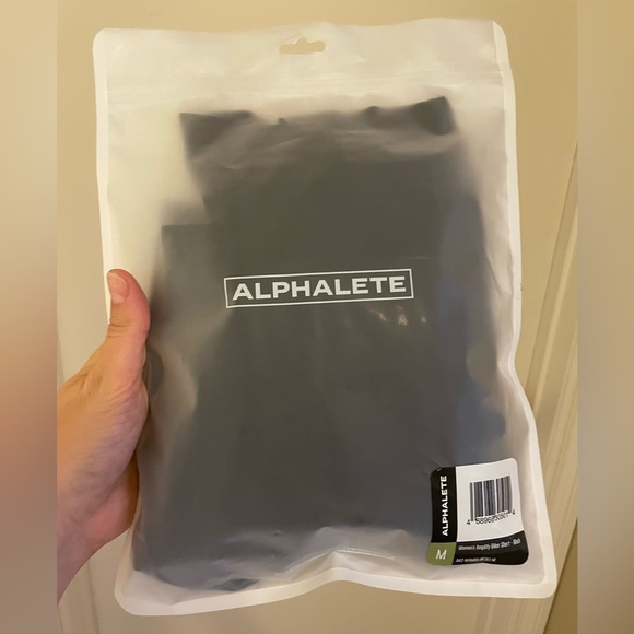Alphalete Amplify Biker Shorts - Black - Picture 3 of 3